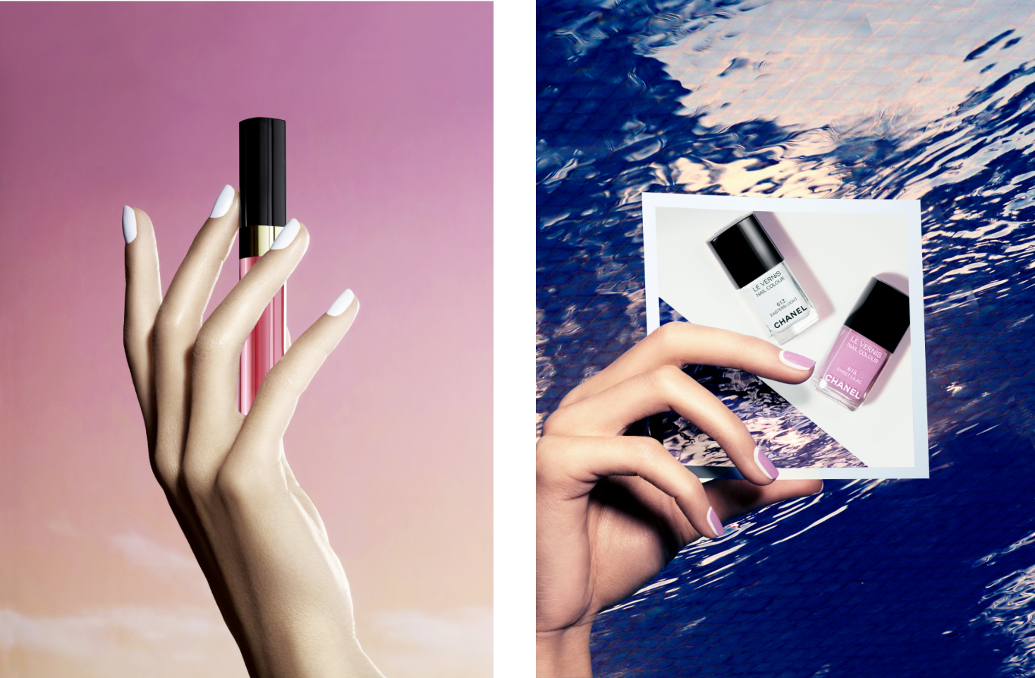 Chanel reflets d'été set design by Talia Souki