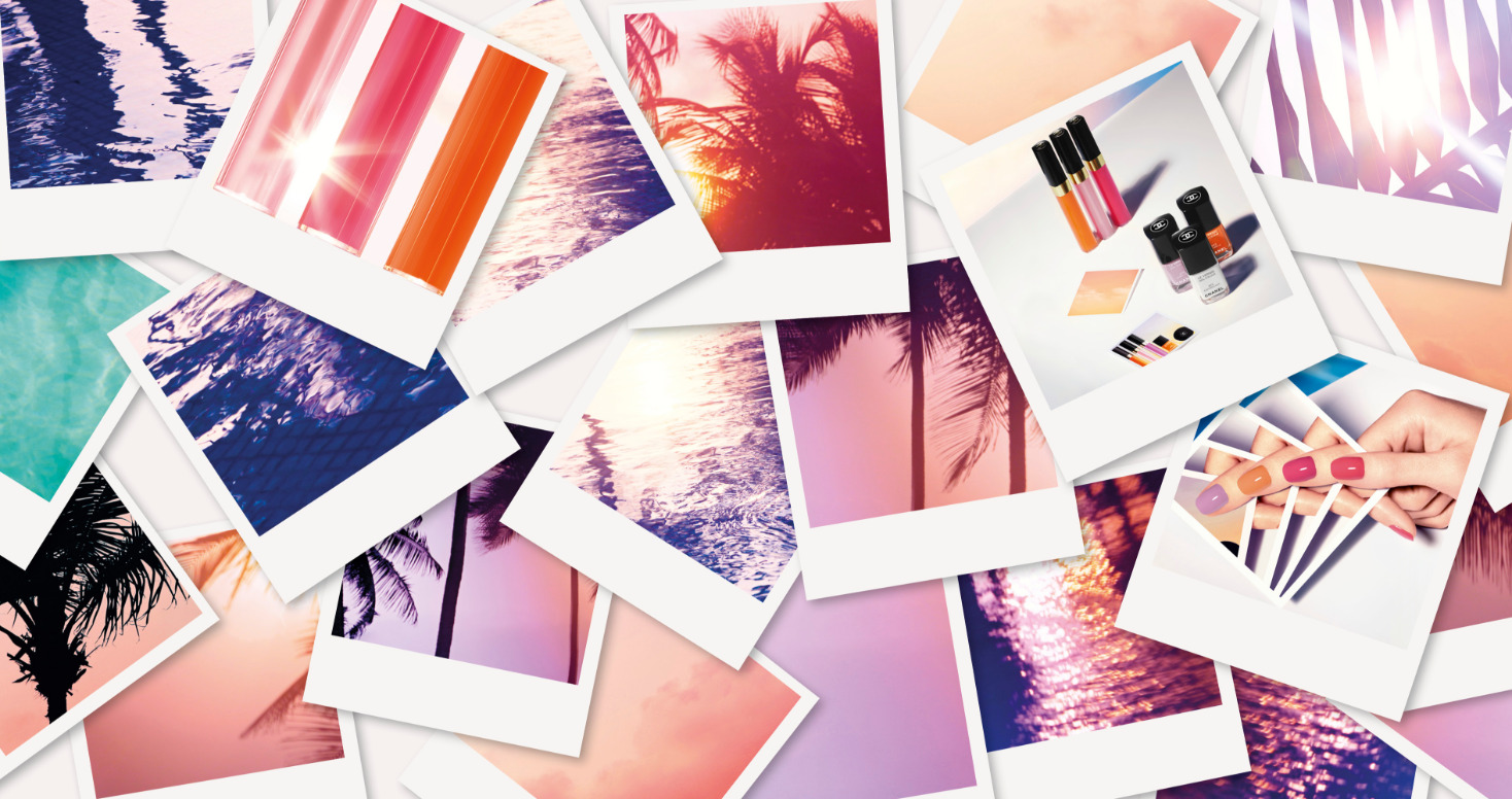 Chanel reflets d'été set design by Talia Souki